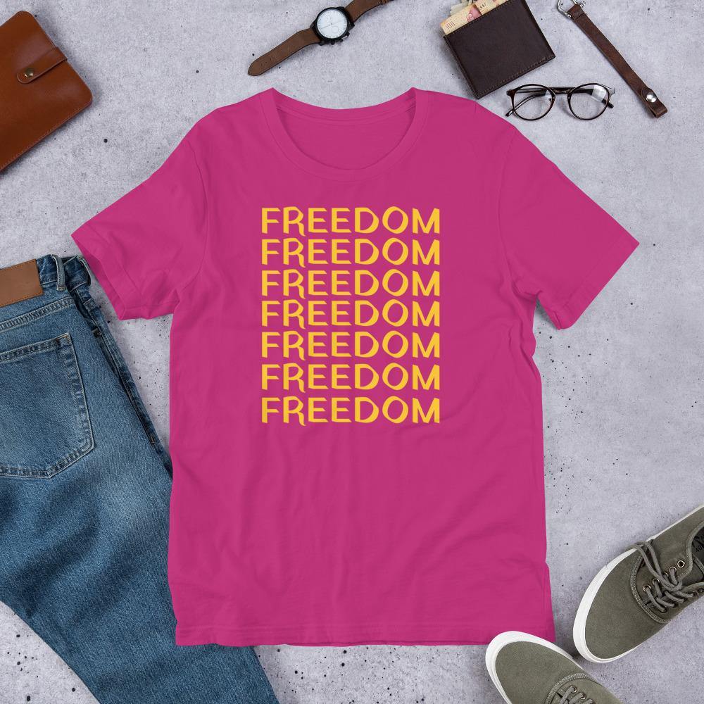 FREEDOM Short-Sleeve Unisex T-Shirt