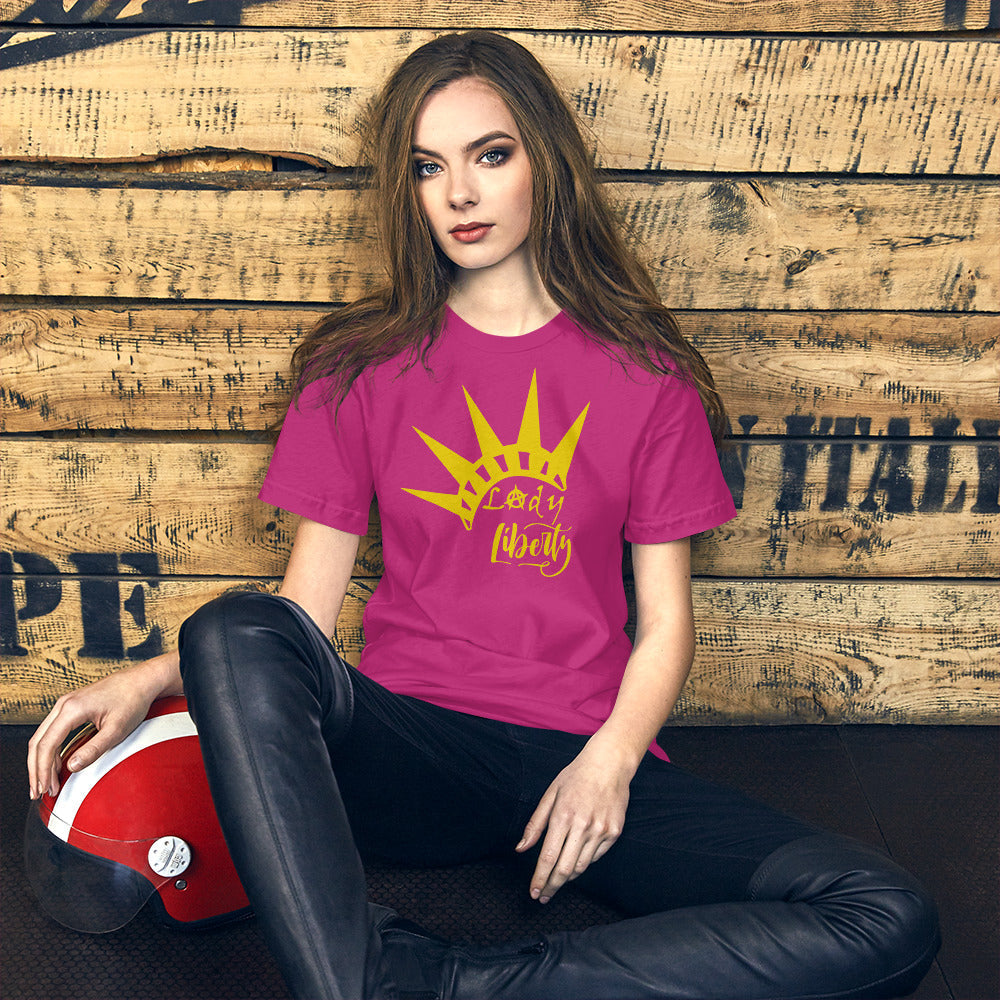 Lady Liberty Short-Sleeve Unisex T-Shirt