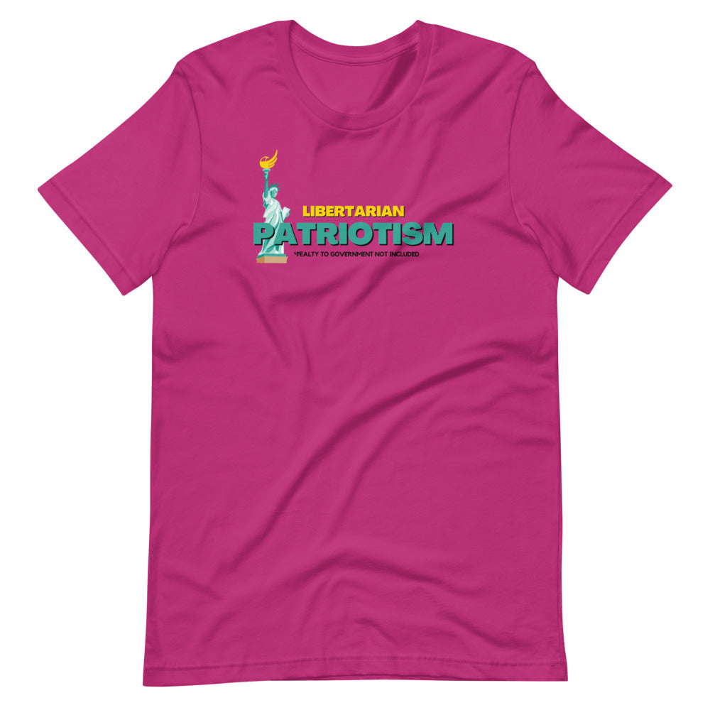 Libertarian Patriotism Alaska LP Short-Sleeve Unisex T-Shirt