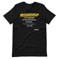 Libertarians are Opposed to the Initiation of Force LP IN Short-Sleeve Unisex T-Shirt