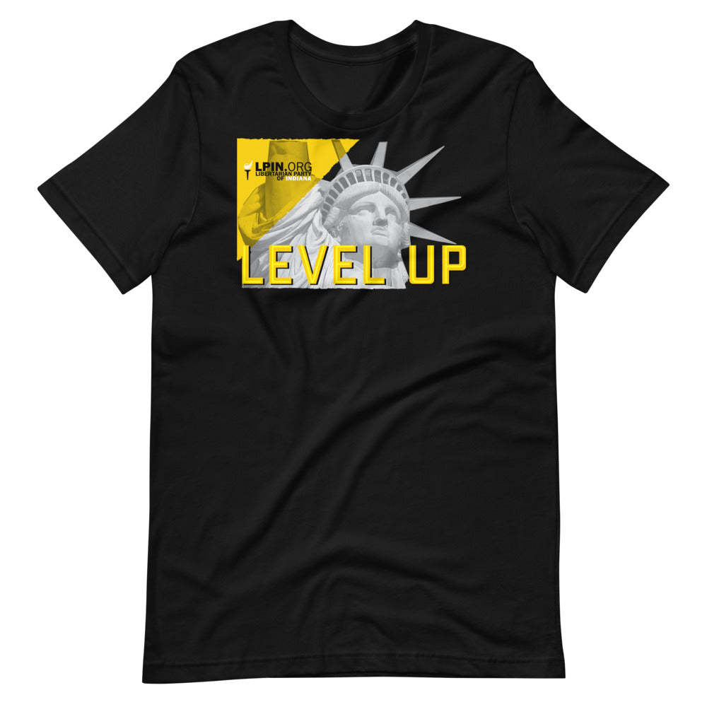 Level Up for Liberty LP Indiana Short-Sleeve Unisex T-Shirt