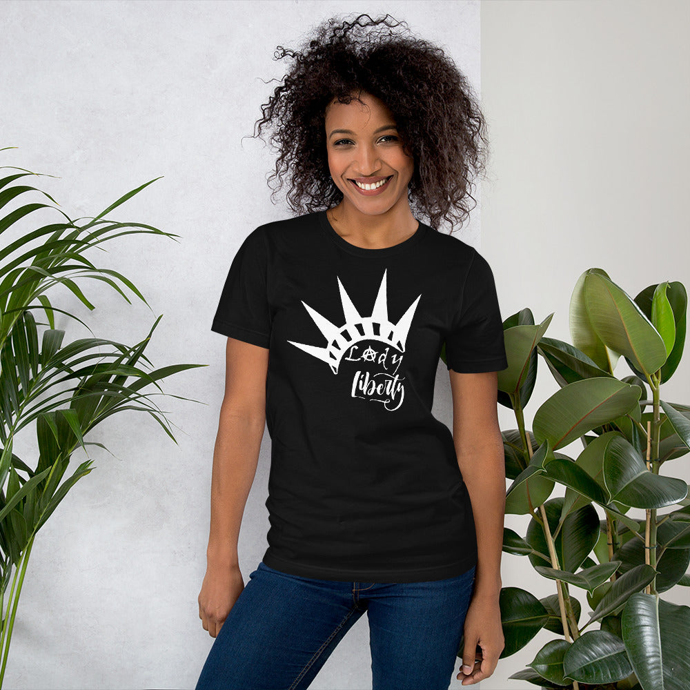 Lady Liberty Short-Sleeve Unisex T-Shirt