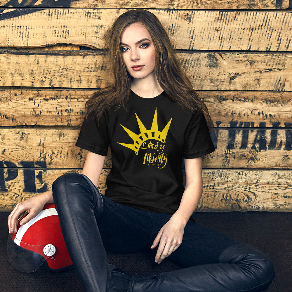 Lady Liberty Short-Sleeve Unisex T-Shirt
