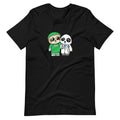 Doctor and Surgeon Cartoon Sloth & Panda Short Sleeve Unisex T-Shirt