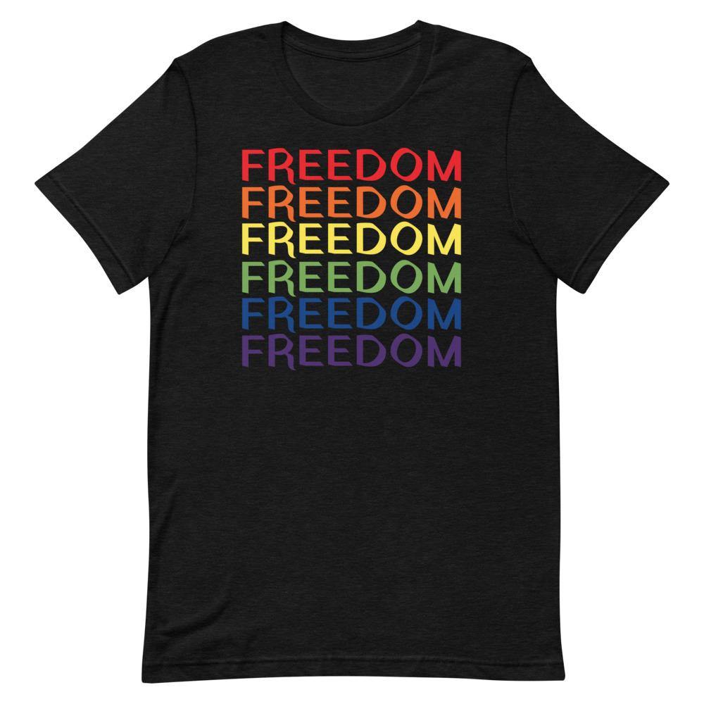 FREEDOM (LGBTQ PRIDE) Short-Sleeve Unisex T-Shirt