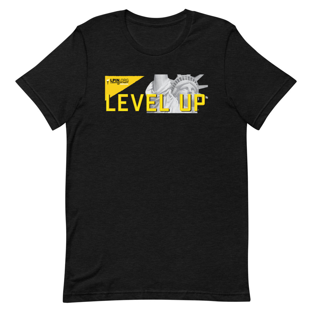 Level Up for Liberty LP Indiana Short-Sleeve Unisex T-Shirt