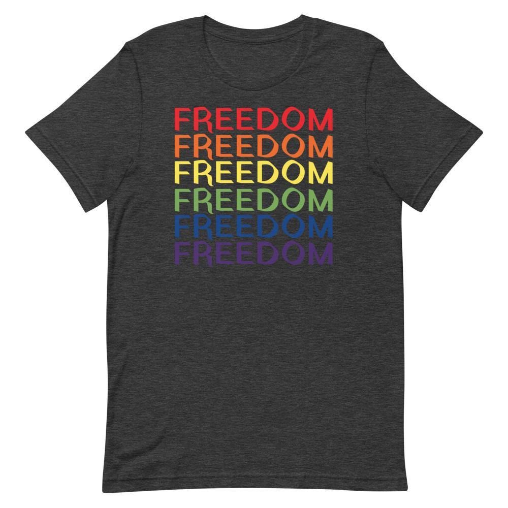 FREEDOM (LGBTQ PRIDE) Short-Sleeve Unisex T-Shirt