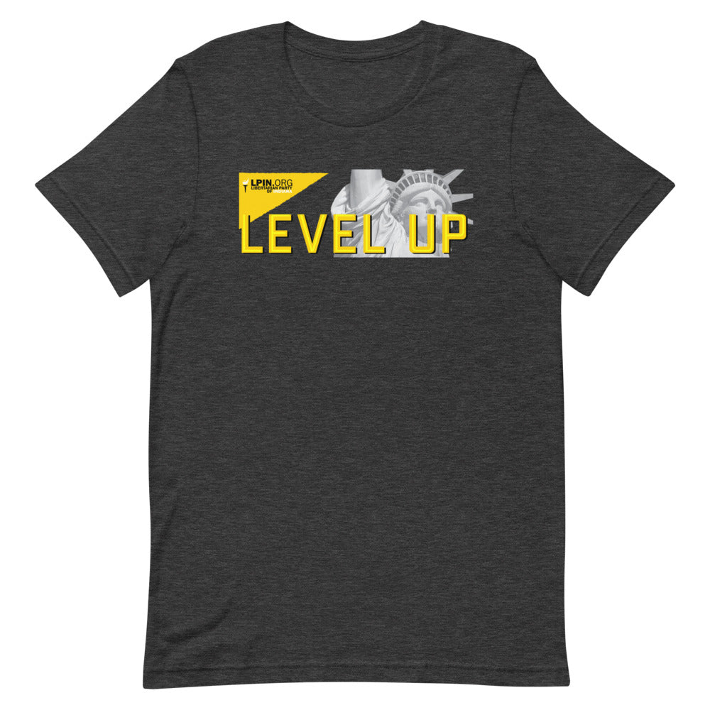 Level Up for Liberty LP Indiana Short-Sleeve Unisex T-Shirt