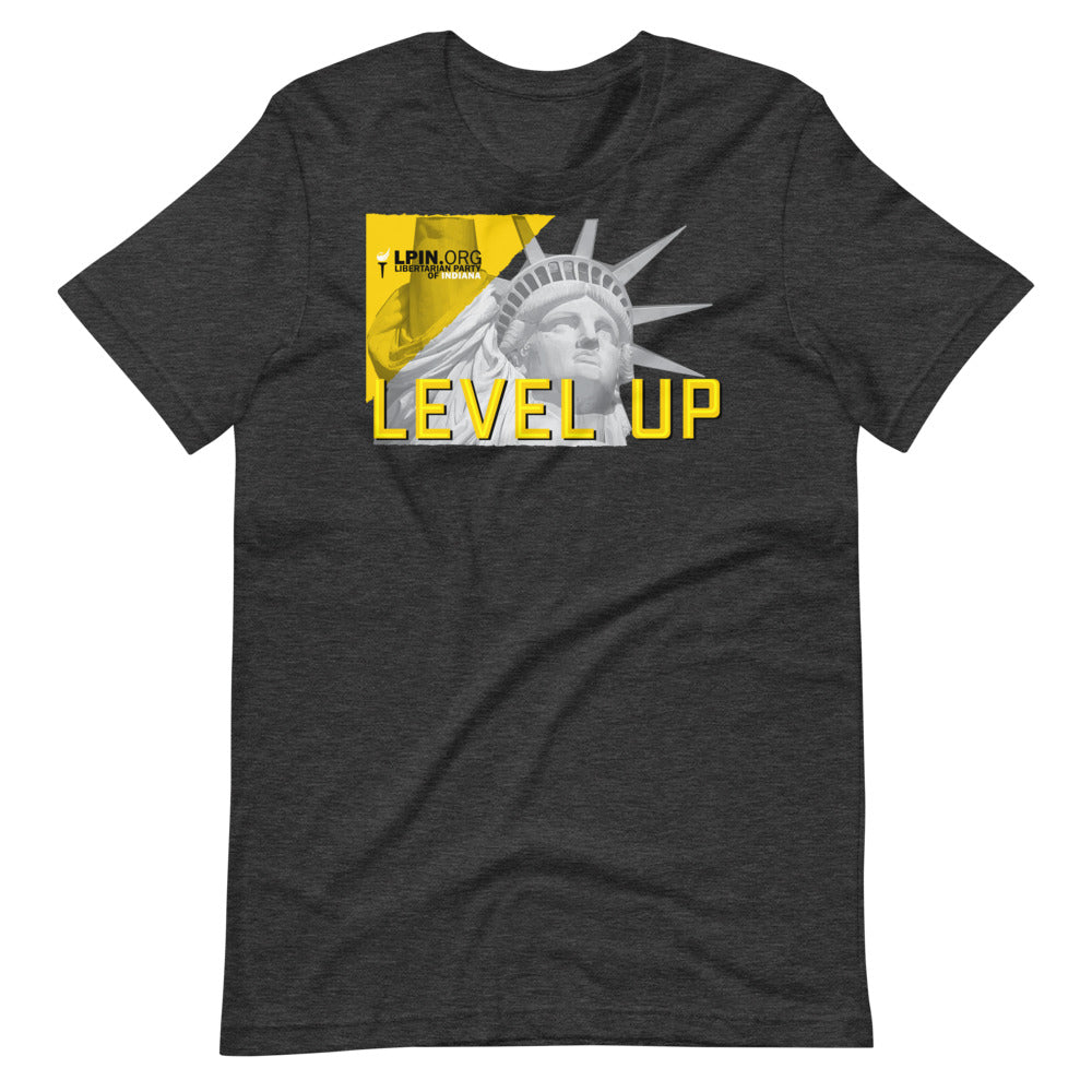 Level Up for Liberty LP Indiana Short-Sleeve Unisex T-Shirt