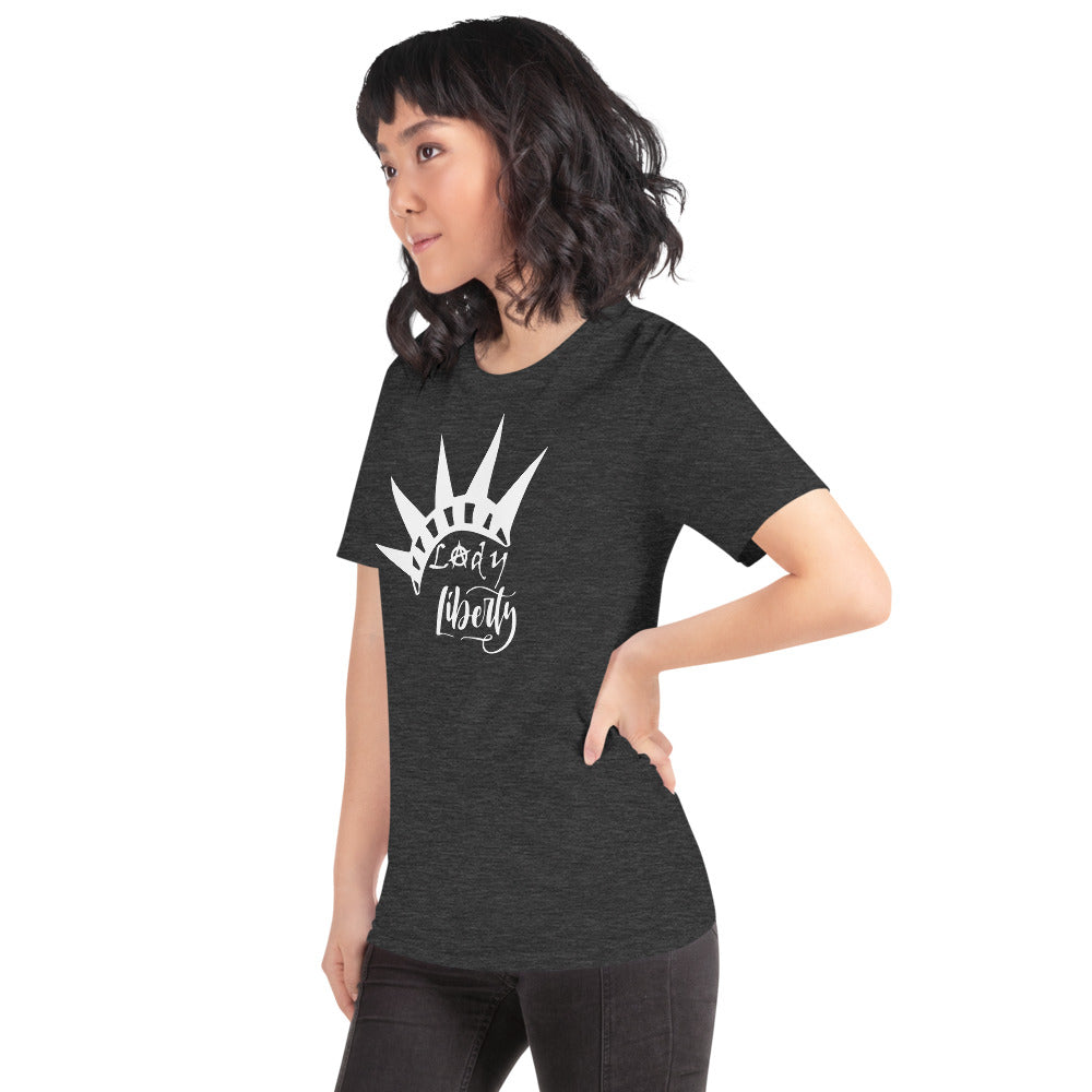 Lady Liberty Short-Sleeve Unisex T-Shirt