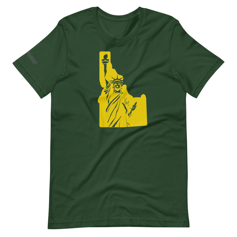 Lady Liberty Idaho Short-Sleeve Unisex T-Shirt