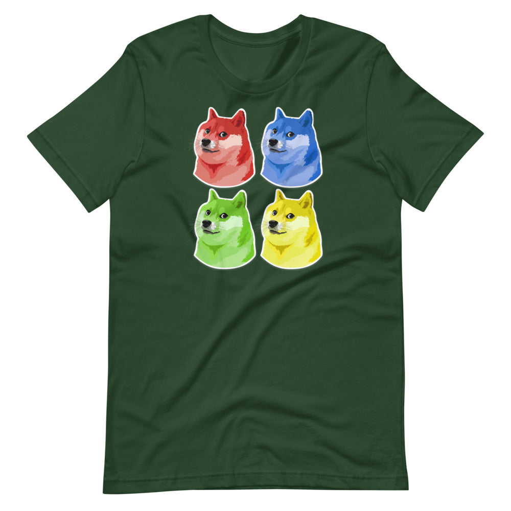 Doge Coin Short-Sleeve Unisex T-Shirt