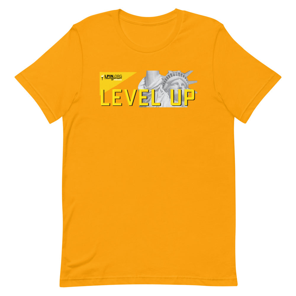 Level Up for Liberty LP Indiana Short-Sleeve Unisex T-Shirt