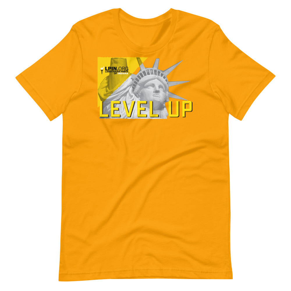 Level Up for Liberty LP Indiana Short-Sleeve Unisex T-Shirt