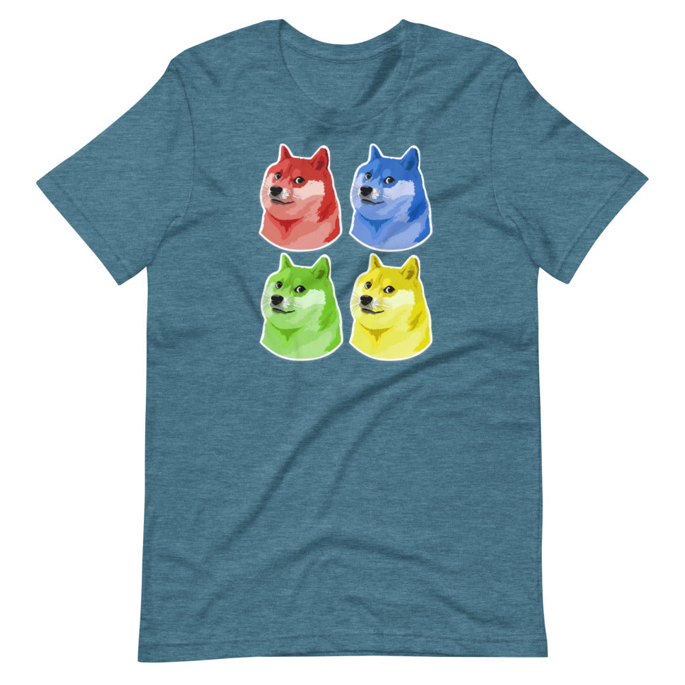 Doge Coin Short-Sleeve Unisex T-Shirt