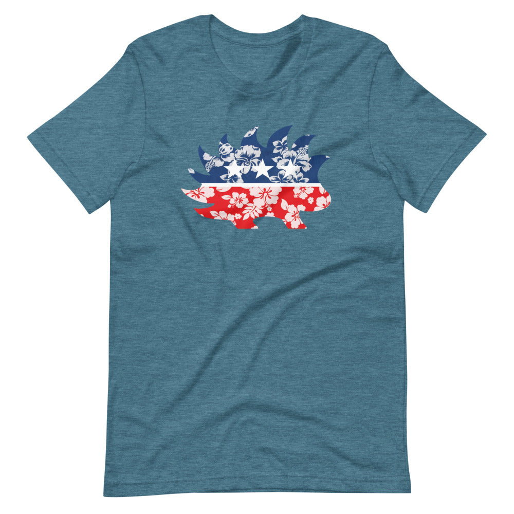 Hawaiian Porcupine Short-Sleeve Unisex T-Shirt