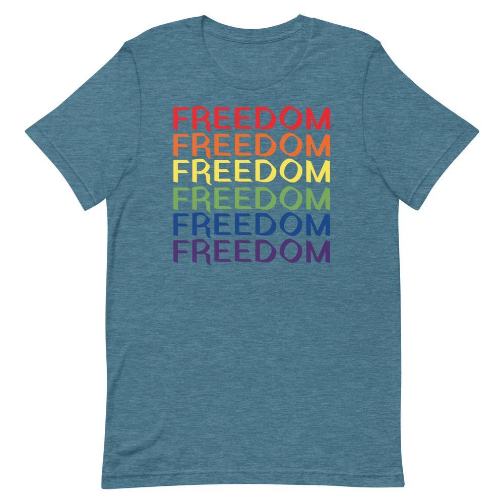 FREEDOM (LGBTQ PRIDE) Short-Sleeve Unisex T-Shirt