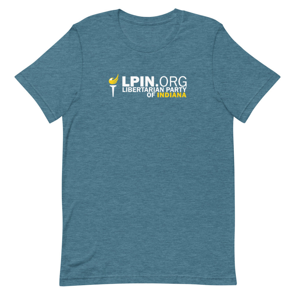 Libertarian Party of Indiana Short-Sleeve Unisex T-Shirt