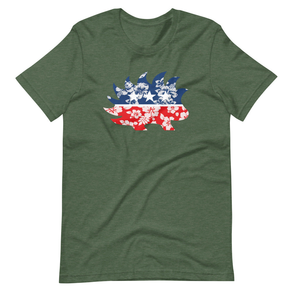 Hawaiian Porcupine Short-Sleeve Unisex T-Shirt