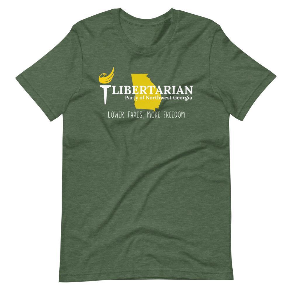 Libertarian Party of North West Georgia Short-Sleeve Unisex T-Shirt