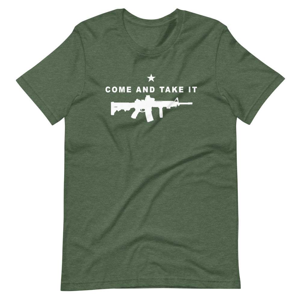 Come and Take it AR Short-Sleeve Unisex T-Shirt