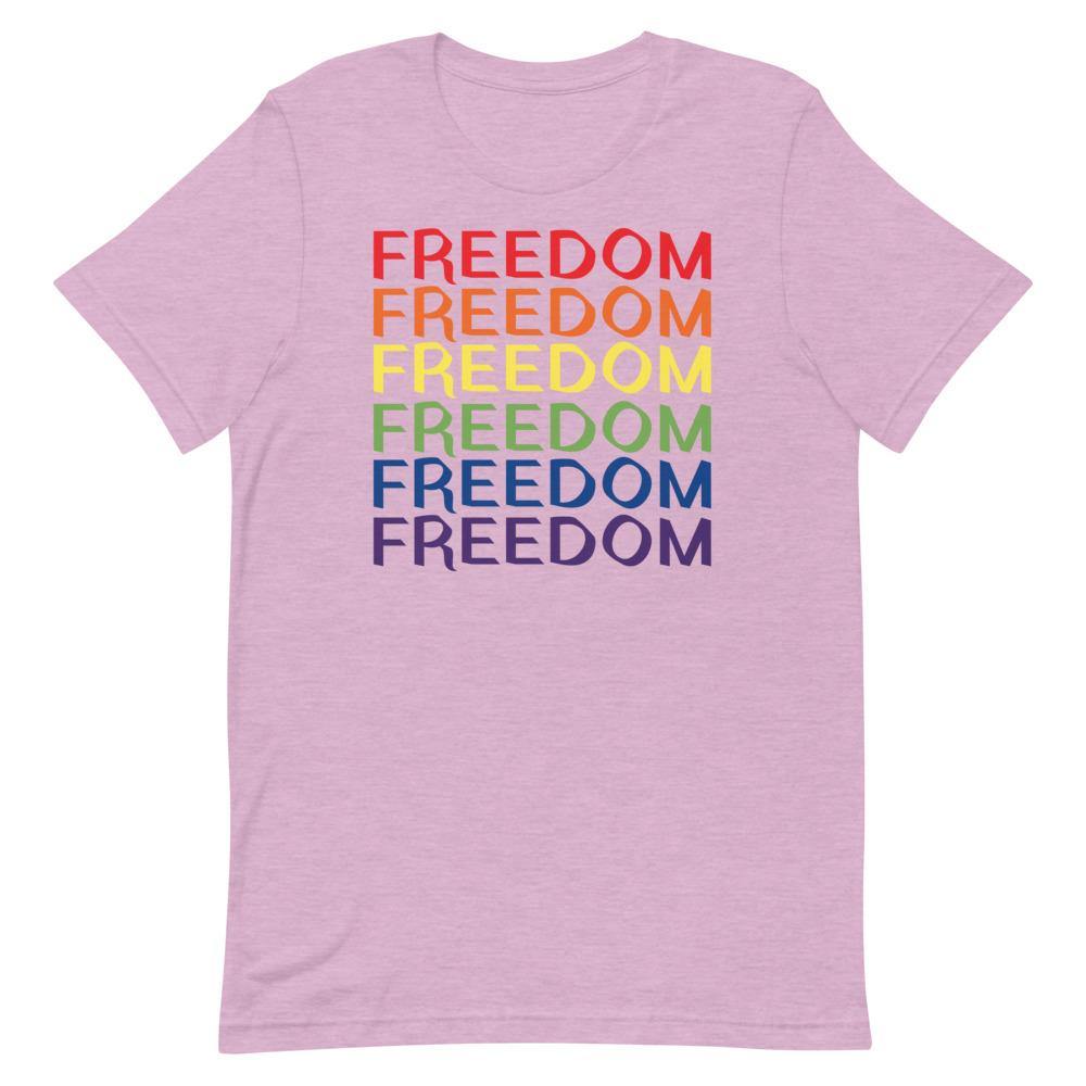 FREEDOM (LGBTQ PRIDE) Short-Sleeve Unisex T-Shirt