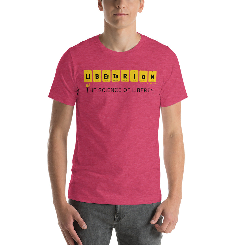 Libertarian - The Science of Liberty Short-Sleeve Unisex T-Shirt