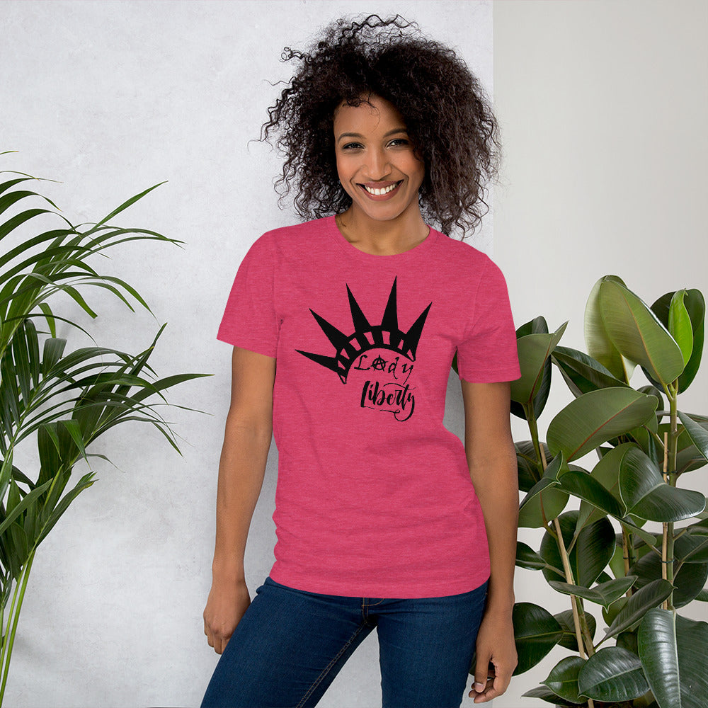 Lady Liberty Short-Sleeve Unisex T-Shirt