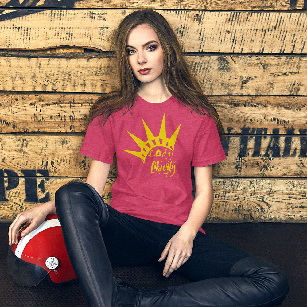 Lady Liberty Short-Sleeve Unisex T-Shirt