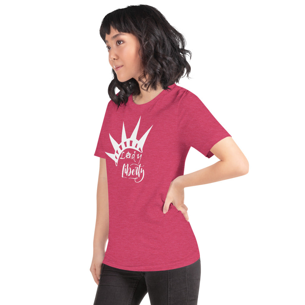 Lady Liberty Short-Sleeve Unisex T-Shirt