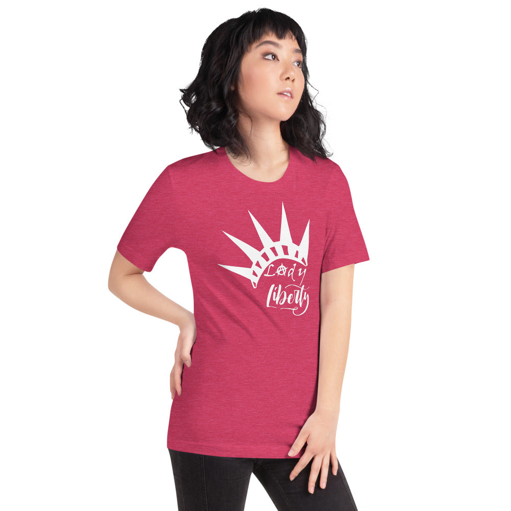 Lady Liberty Short-Sleeve Unisex T-Shirt