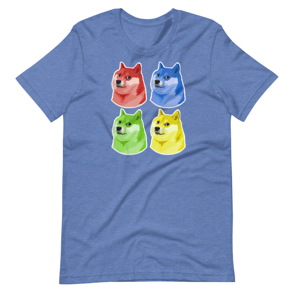 Doge Coin Short-Sleeve Unisex T-Shirt