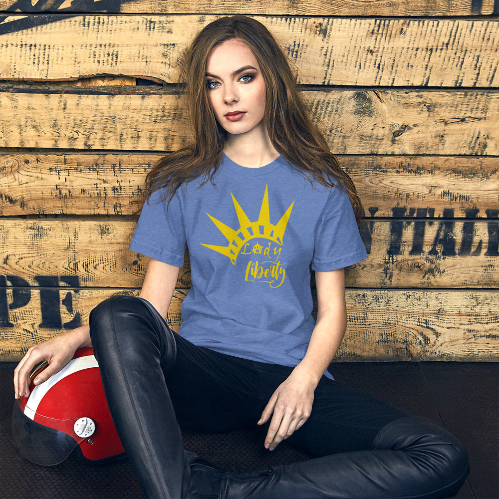 Lady Liberty Short-Sleeve Unisex T-Shirt