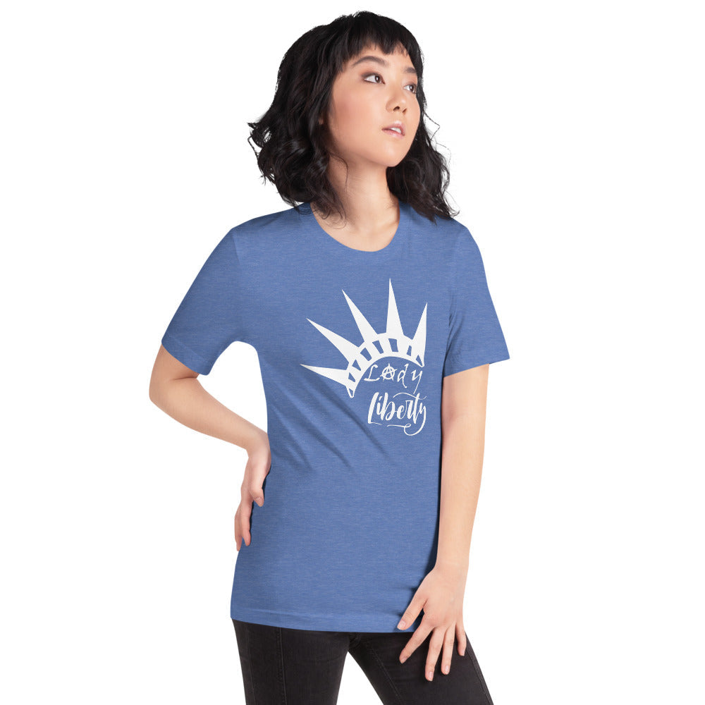 Lady Liberty Short-Sleeve Unisex T-Shirt