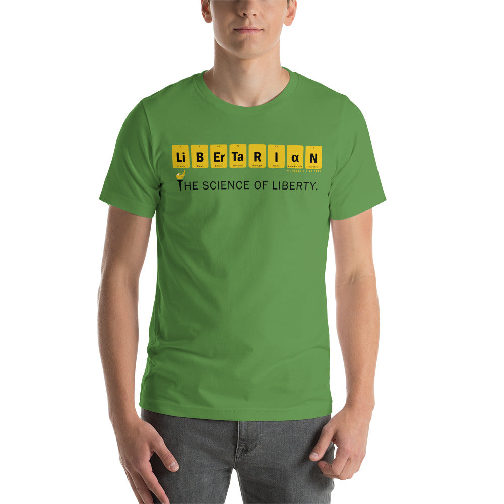 Libertarian - The Science of Liberty Short-Sleeve Unisex T-Shirt