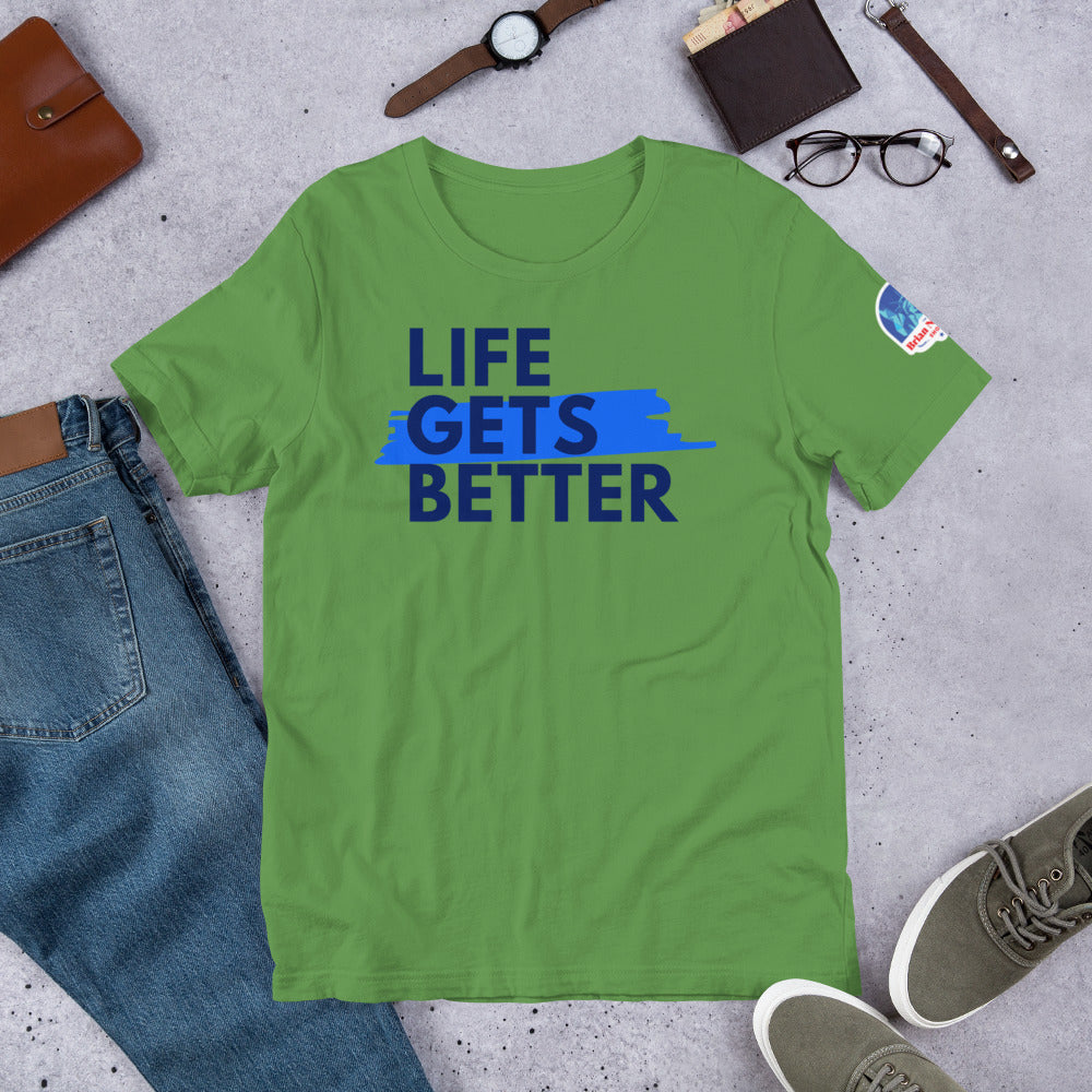 Life Gets Better (The Brian Nichols Show) Short-Sleeve Unisex T-Shirt