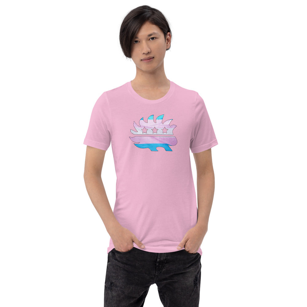 LGBTQ+ Porcupine Short-Sleeve Unisex T-Shirt