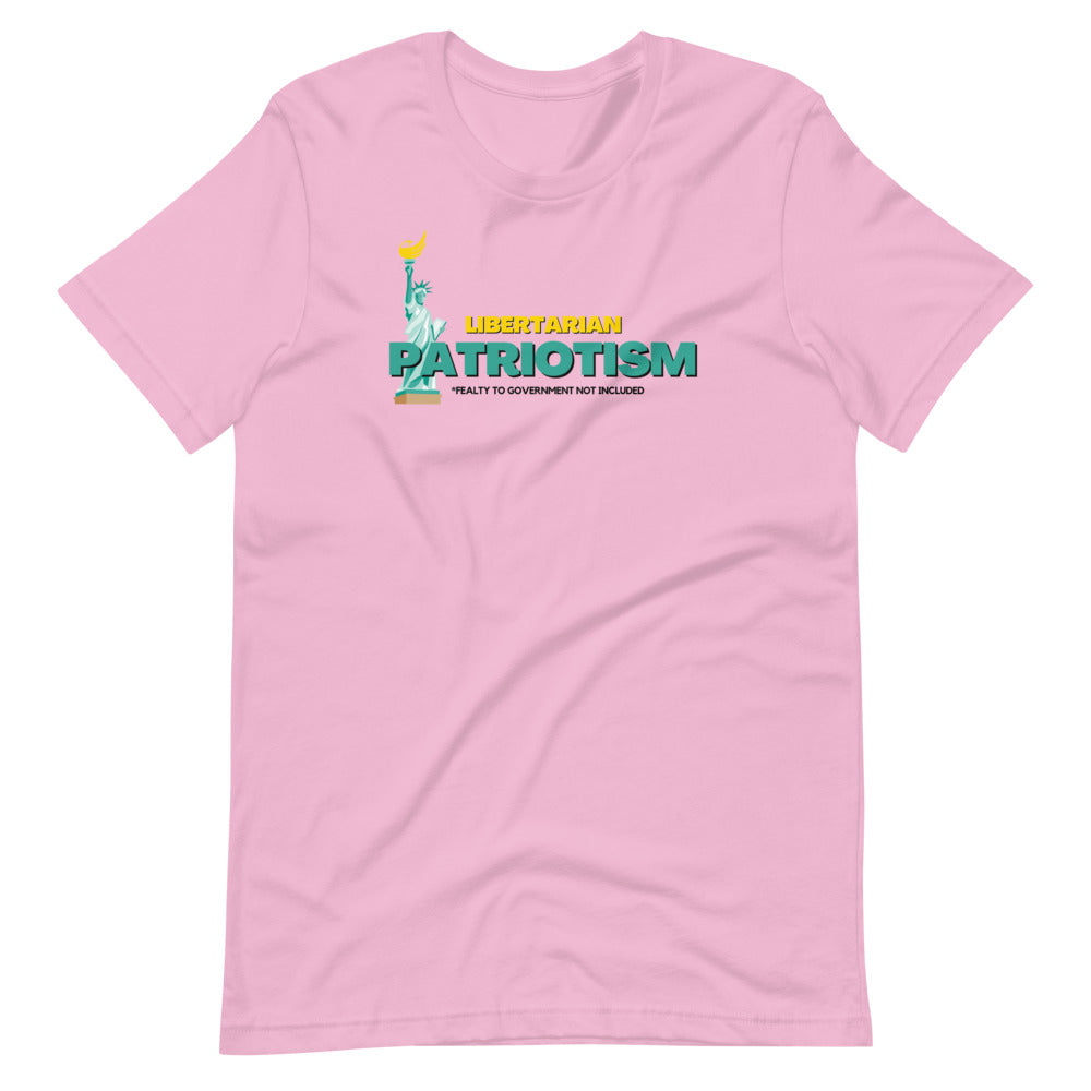 Libertarian Patriotism Alaska LP Short-Sleeve Unisex T-Shirt