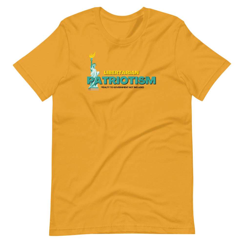 Libertarian Patriotism Alaska LP Short-Sleeve Unisex T-Shirt
