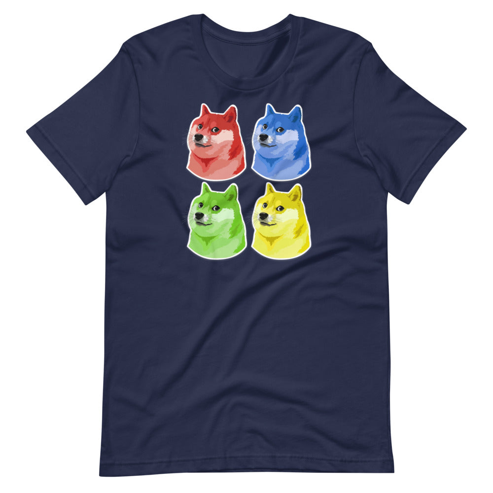 Doge Coin Short-Sleeve Unisex T-Shirt