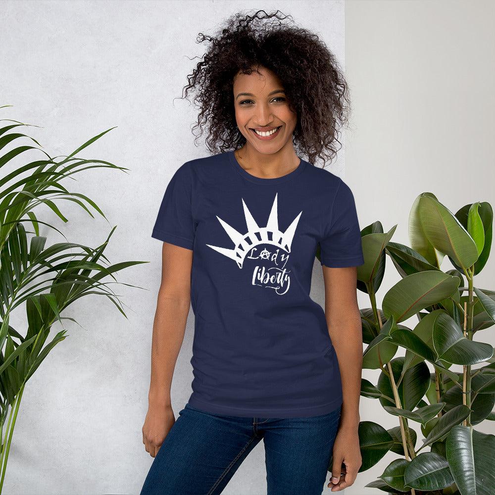 Lady Liberty Short-Sleeve Unisex T-Shirt