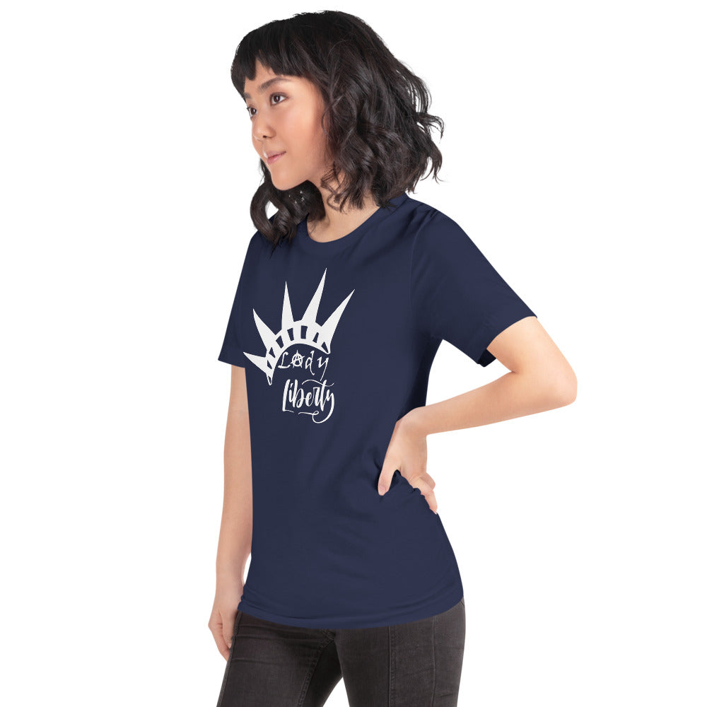 Lady Liberty Short-Sleeve Unisex T-Shirt