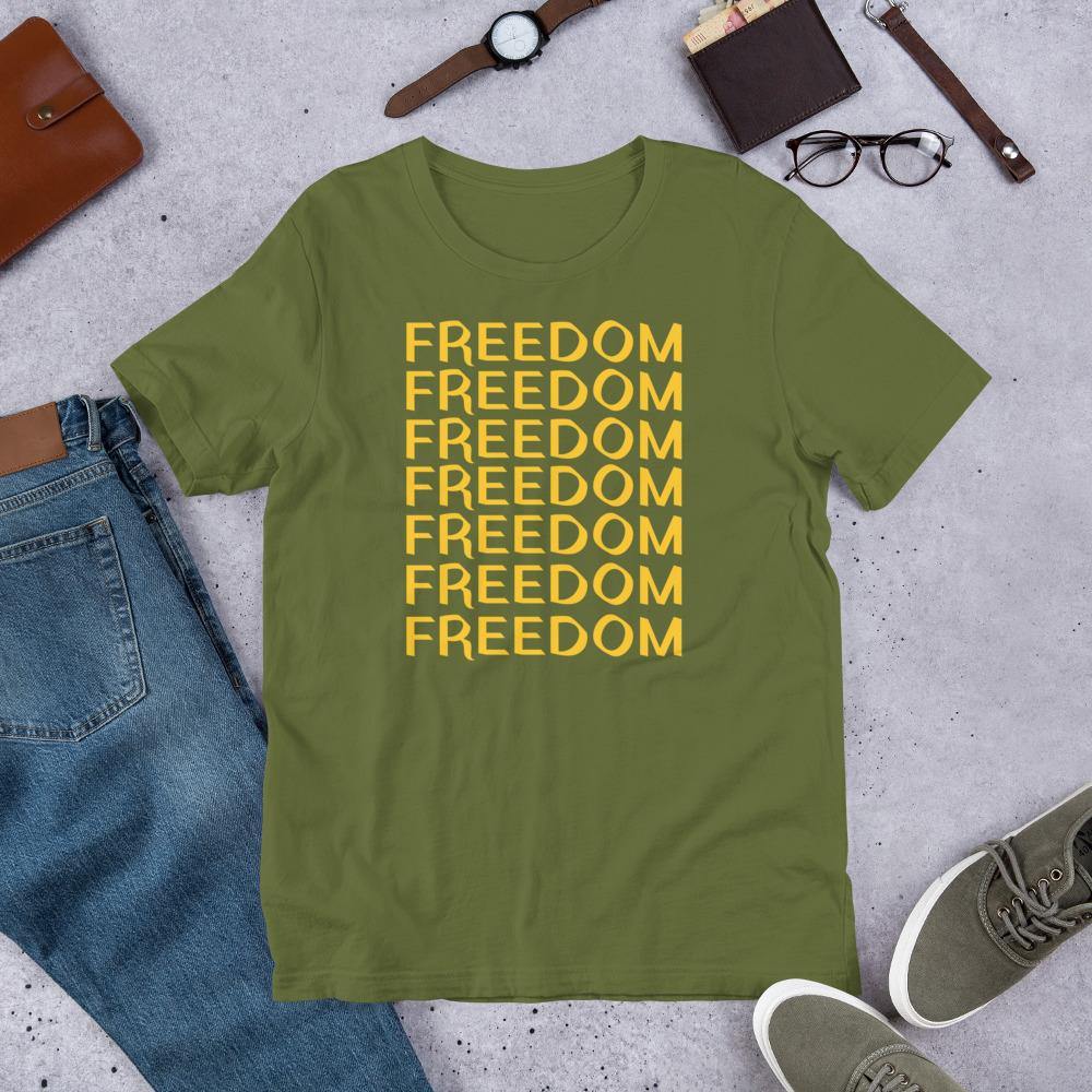FREEDOM Short-Sleeve Unisex T-Shirt