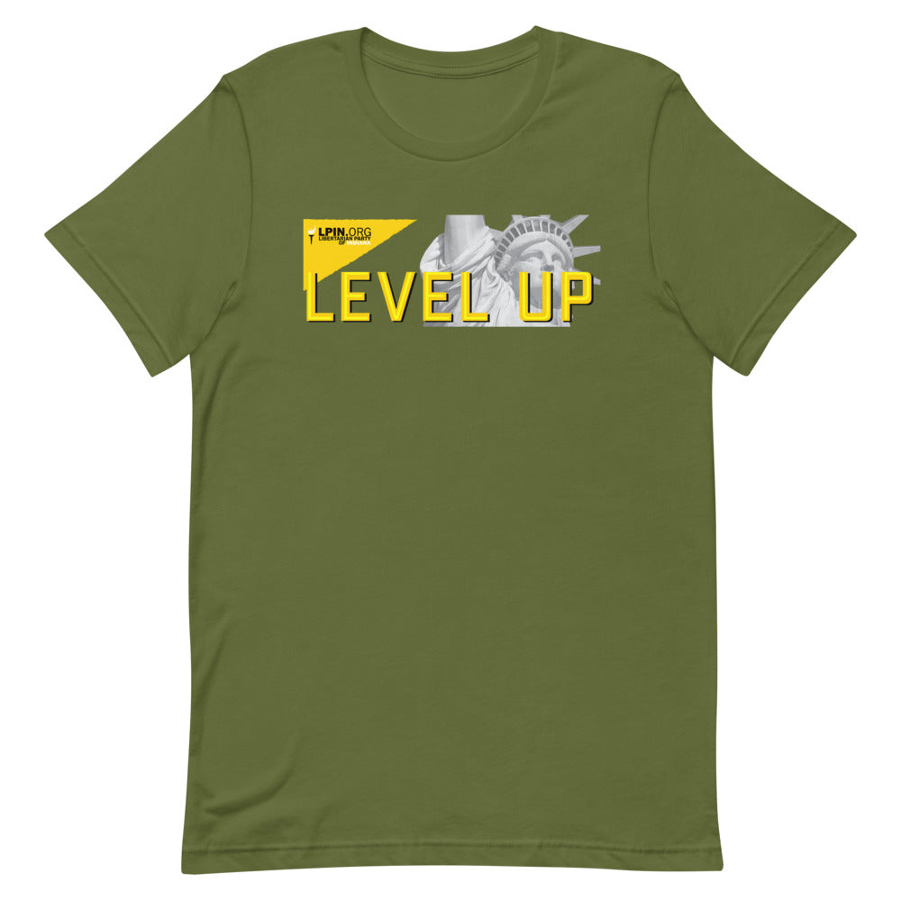 Level Up for Liberty LP Indiana Short-Sleeve Unisex T-Shirt