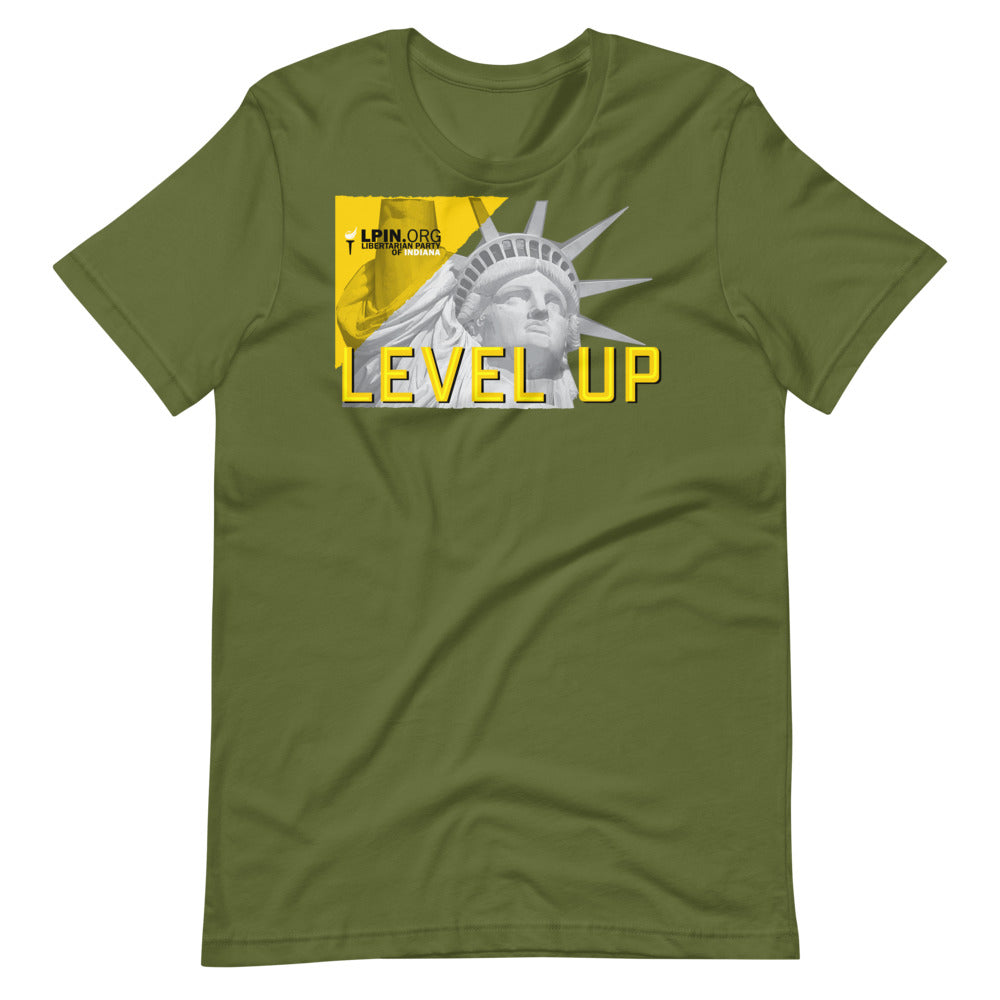 Level Up for Liberty LP Indiana Short-Sleeve Unisex T-Shirt