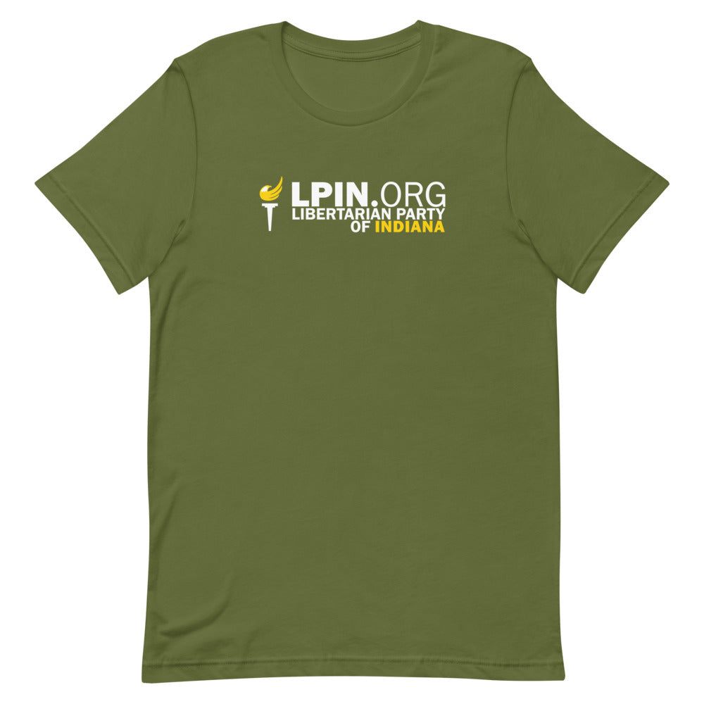 Libertarian Party of Indiana Short-Sleeve Unisex T-Shirt
