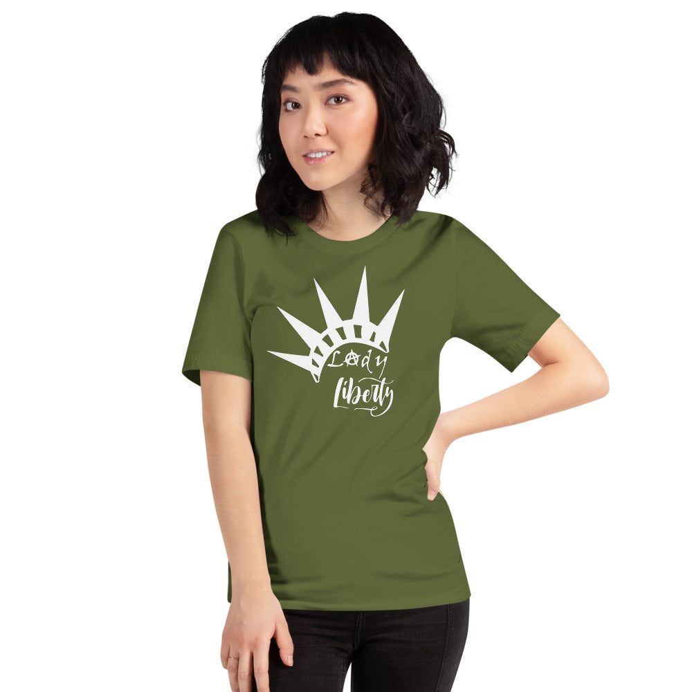 Lady Liberty Short-Sleeve Unisex T-Shirt