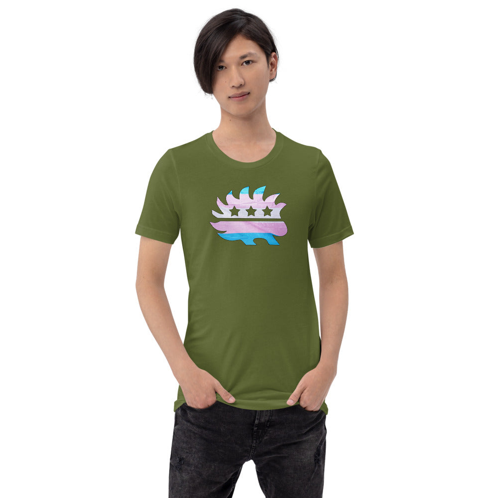 LGBTQ+ Porcupine Short-Sleeve Unisex T-Shirt