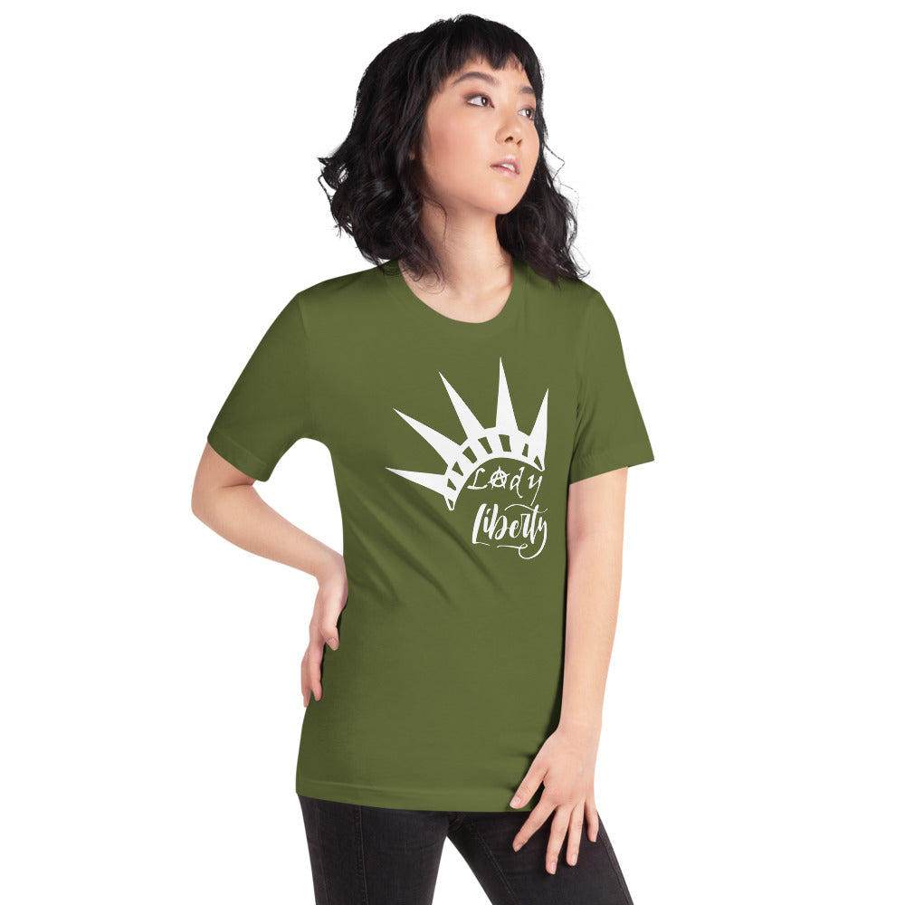 Lady Liberty Short-Sleeve Unisex T-Shirt