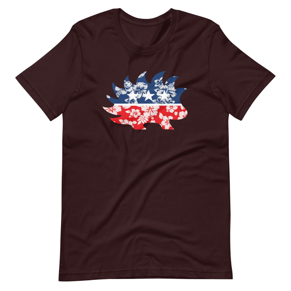 Hawaiian Porcupine Short-Sleeve Unisex T-Shirt